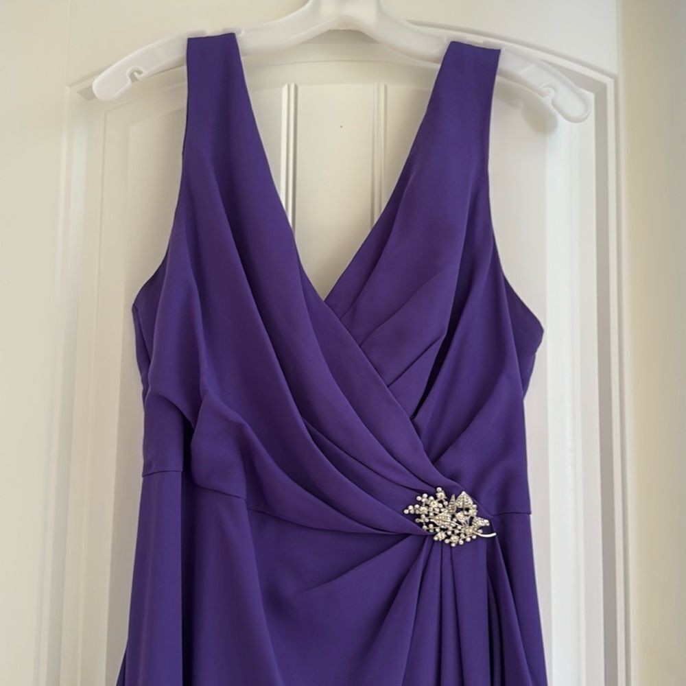 David’s Bridal Tank Top Bridesmaid Gown Size 14